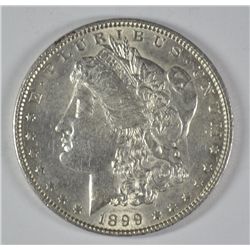 1899 MORGAN DOLLAR AU