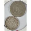 Image 2 : (2) LOW GRADE TYPE COINS (SEATED DIME & SHIELD NICKEL)