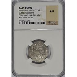 (AD 787-789) TABARISTAN (SULAYMAN) NGC AU