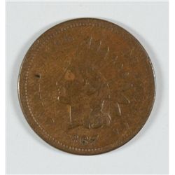 1867 INDIAN HEAD CENT VG