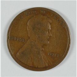 1911-S LINCOLN CENT GOOD