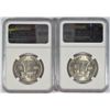 Image 2 : 1950-D, & 51-D FRANKLIN HALF DOLLARS NGC MS-62