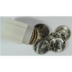 ORIGINAL GEM BU ROLL OF 1964-D FRANKLIN HALF DOLLARS ( 20 ) COINS