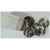 Image 1 : ORIGINAL GEM BU ROLL OF 1964-D FRANKLIN HALF DOLLARS ( 20 ) COINS
