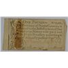 Image 1 : 1771 ONE POUND PROVINCE OF NORTH CAROLINA