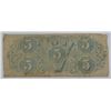 Image 2 : 1863 $5 CONFEDERATE STATES OF AMERICA