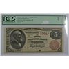 Image 1 : 1882 $5 NATIONAL HOPKINTON, RI #1054 PCGS 15