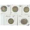 Image 1 : (5) V-NICKELS (83 N/C, 83 W/C, 89, 92, 03)