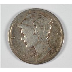 1942/1 MERCURY DIME VF-30