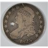 Image 1 : 1825 BUST HALF DOLLAR W/HOLE