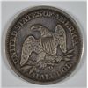Image 2 : 1861-O SEATED HALF DOLLAR VF-30