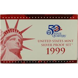 1999 U.S. SILVER PROOF SET IN NICE ORIGINAL PACKAGING