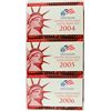 Image 1 : 2004, 2005 AND 2006 U.S. SILVER PROOF SETS IN NICE ORIGINAL PACKAGING