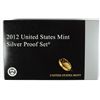 Image 1 : 2012 U.S. SILVER PROOF SET IN NICE ORIGINAL PACKAGING