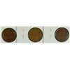 Image 2 : LOT OF ( 3 ) LINCOLN CENTS: 1917 P,D & S