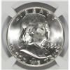 Image 2 : 1956 FRANKLIN HALF DOLLAR, NGC MS-64 FBL