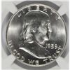 Image 2 : 1959-D FRANKLIN HALF DOLLAR, NGC MS-65 FBL  SCARCE!!