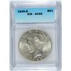 Image 1 : 1926-D PEACE SILVER DOLLAR, ICG AU-55