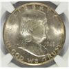 Image 2 : 1949-S FRANKLIN HALF DOLLAR, NGC MS-65