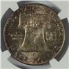 Image 3 : 1955 FRANKLIN HALF DOLLAR, NGC MS-66!