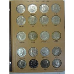 1964-2013 UNC & PROOF KENNEDY HALF DOLLAR COMPLETE SET