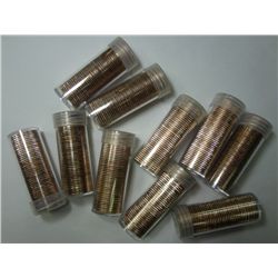 COMPLETE BU ROLL SET OF 2002 STATEHOOD QUARTERS P& D MINTS INCLUDED, $100 FACE