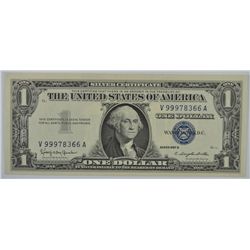 1957 $1 US SILVER CERTIFICATE CU