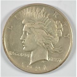 1921 PEACE DOLLAR XF