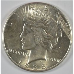 1935 PEACE DOLLAR CH BU