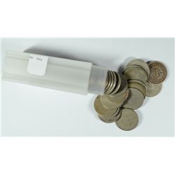 ROLL OF 1890 V-NICKELS FAIRS