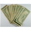Image 2 : ( 7 ) $5.00  SILVER CERTIFICATES & ( 23 ) $5.00 RED SEAL NOTES LOWER GRADE CIRC