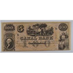 18- $100 CANAL BANK (NEW ORLEANS, LA) CU
