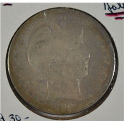 1896-O BARBER HALF DOLLAR AG/G