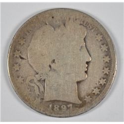 1897-O BARBER HALF DOLLAR AG/G