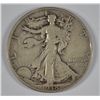 Image 1 : 1938-D WALKING LIBERTY HALF DOLLAR F/VF