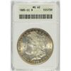 Image 1 : 1885-CC MORGAN DOLLAR ANACS MS-62