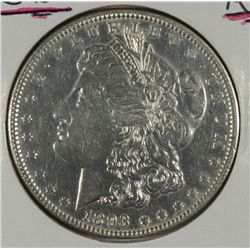 1893 MORGAN DOLLAR AU