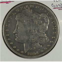 1894-O MORGAN DOLLAR VG