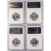 Image 2 : 4 1963 WASHINGTON QUARTERS ALL NGC PROOF 66