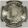 Image 2 : 1880-S MORGAN SILVER DOLLAR, NGC MS-64+  LOOKS MS-65!