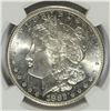 Image 2 : 1882-S MORGAN SILVER DOLLAR, NGC MS-64+  LOOKS MS-65!