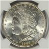 Image 2 : 1889 MORGAN SILVER DOLLAR, NGC MS-64+  LOOKS MS-65