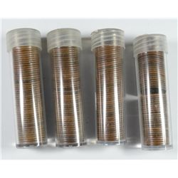 NICE CIRCULATED LINCOLN CENT ROLLS: 1917-D, 1917-S, 1925-D & 1929-S