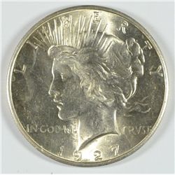 1927-S PEACE DOLLAR, MS-63