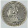 Image 1 : 1858 SEATED HALF DOLLAR VF+