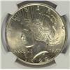 Image 2 : 1922 PEACE DOLLAR NGC MS-63