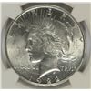 Image 2 : 1922-D PEACE DOLLAR NGC MS-63