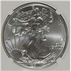 Image 2 : 2011 SILVER AMERICAN EAGLE NGC MS-69