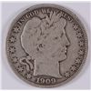 Image 1 : 1909-S BARBER HALF DOLLAR, VF