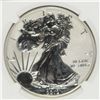 Image 2 : 2012-S $1.00 SILVER EAGLE REVERSE PROOF. NGC PROOF-69   TROLLEY LABEL